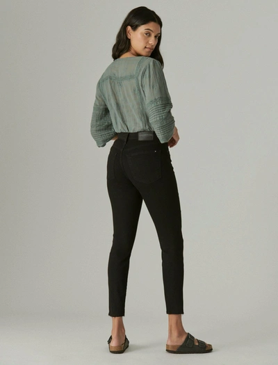Lucky Brand Women's Lizzie Low-rise Skinny Jeans In Black