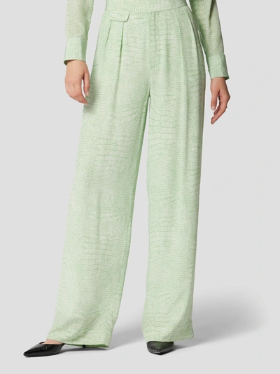 Shop Equipment Clement Silk Trousers In Green