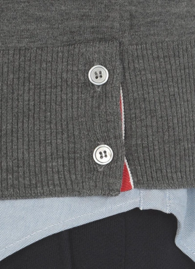 Shop Thom Browne Sweaters Grey