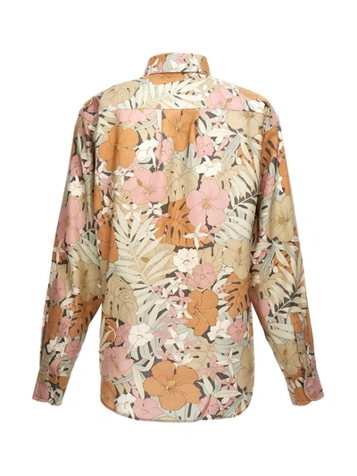 Shop Tom Ford Floral Shirt In Multicolor