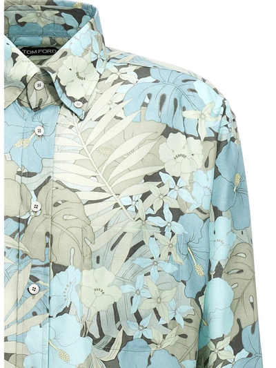 Shop Tom Ford Floral Shirt In Multicolor