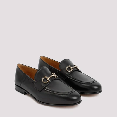 Shop Ferragamo Salvatore   Ottone Loafers Shoes In Black