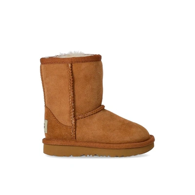 Shop Ugg Baby Classic Ii Chestnut Boot In Brown