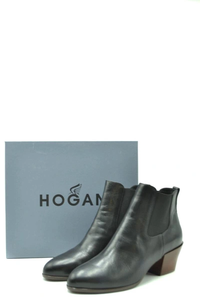 Shop Hogan Booties In Black