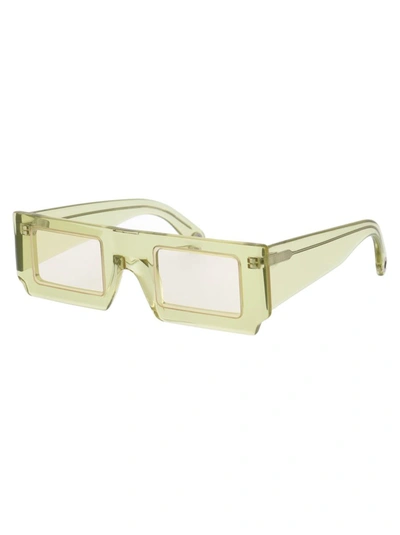 Jacquemus Les Lunettes Soleil Rectangle-frame Sunglasses In Multi Green