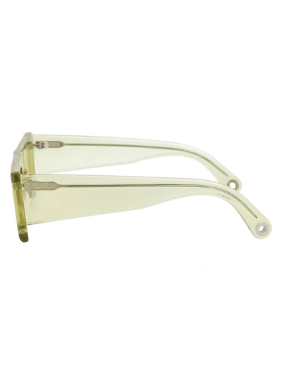 Jacquemus Les Lunettes Soleil Rectangle-frame Sunglasses In Multi Green