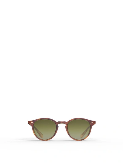 Shop Mr Leight Mr. Leight Sunglasses In Cacao Tortoise-antique Gold/elm