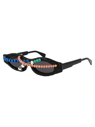 Shop Kuboraum Sunglasses In Bs Af Black