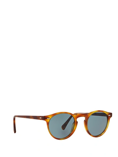 Shop Oliver Peoples Sunglasses In Semi Matte Lbr