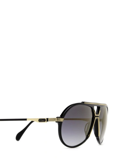 Shop Cazal Sunglasses In Black - Gold