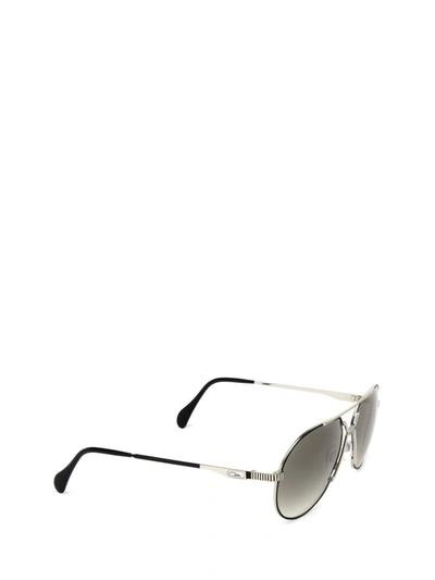 Shop Cazal Sunglasses In Black - Silver