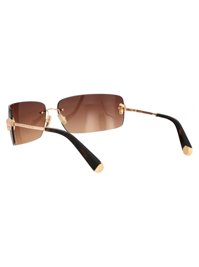 Shop Philipp Plein Sunglasses In 300y Rose Gold