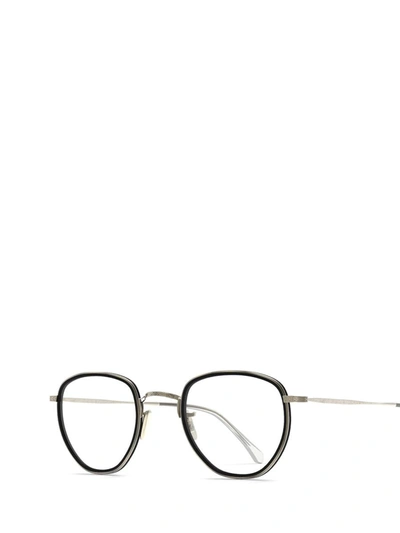 Shop Mr Leight Mr. Leight Eyeglasses In Matte Black-antique Gold