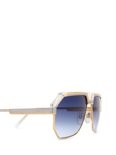 Shop Cazal Sunglasses In Crystal - Bicolour