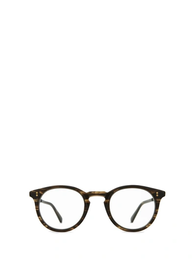 Shop Mr Leight Mr. Leight Eyeglasses In Porter Tortoise - Antique Gold