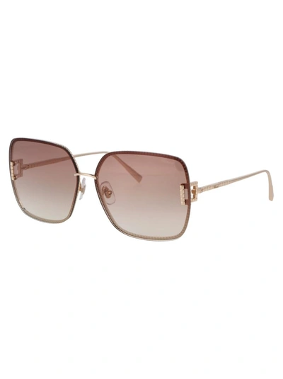 Shop Chopard Sunglasses In 300x Gold