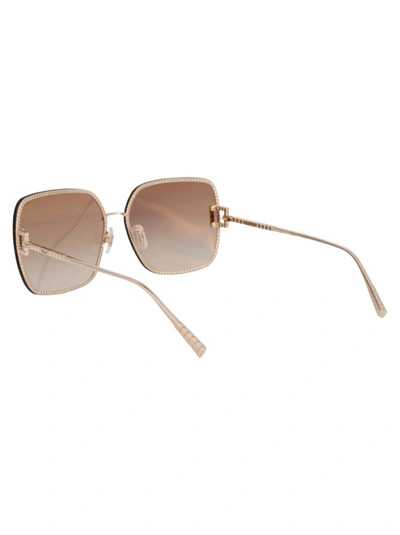 Shop Chopard Sunglasses In 300x Gold
