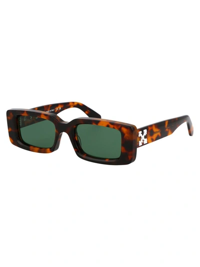Off-white Sunglasses In 6455 Havana