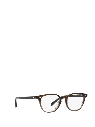 Shop Oliver Peoples Eyeglasses In Sedona Red / Taupe Gradient