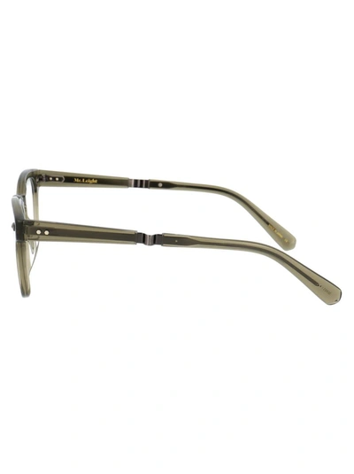 Shop Garrett Leight Optical In Hun-pw Hunter.pewter