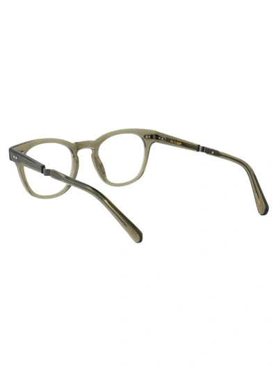 Garrett Leight Hanalei C 45 Glasses In Hun-pw Hunter.pewter