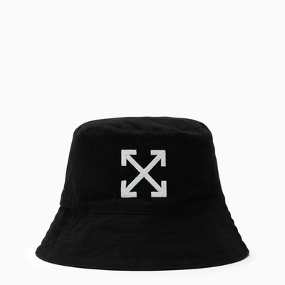 Shop Off-white ™ Bucket With Arrow Embroidery In Black