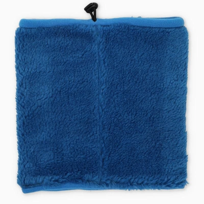 Shop Off-white ™ Fleece Neck Warmer With Logo In Blue