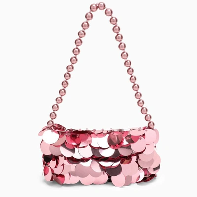 Shop Vanina Sequin Bag In Pink