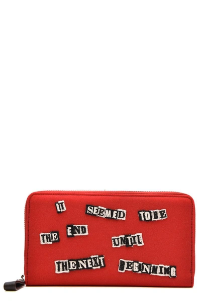 Shop Valentino Garavani Wallet In Red