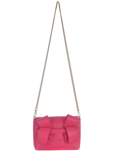 Shop Pinko Bag  "mini Clutch Aika" In Fuchsia