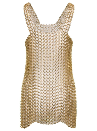 Silvia Gnecchi The T Dress Customized In Metallic