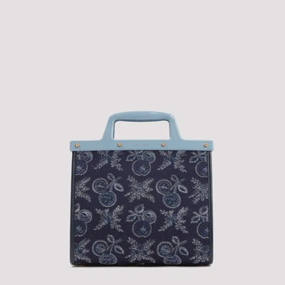 Shop Etro Shopping Love Trotter Bag In Blue