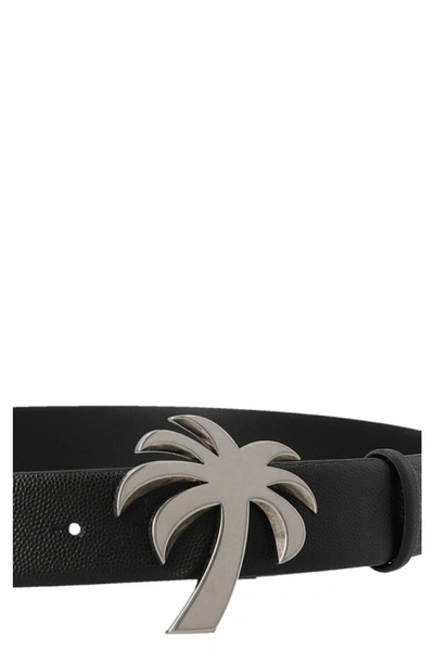 Shop Palm Angels 'palm Beach' Belt In Black