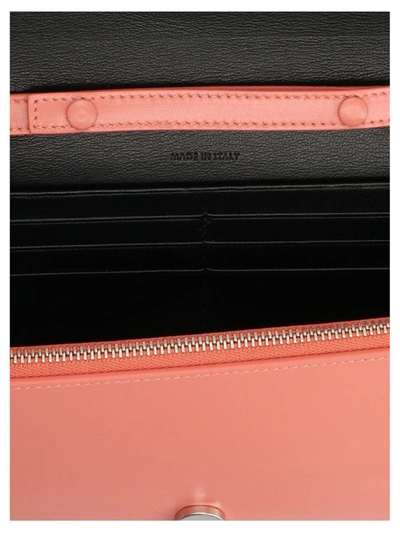 Shop Jil Sander 'all Day Chain Wallet Bag' Crossbody Bag In Pink