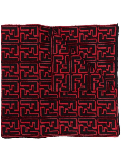 Fendi Sciarpa Logo In Red | ModeSens