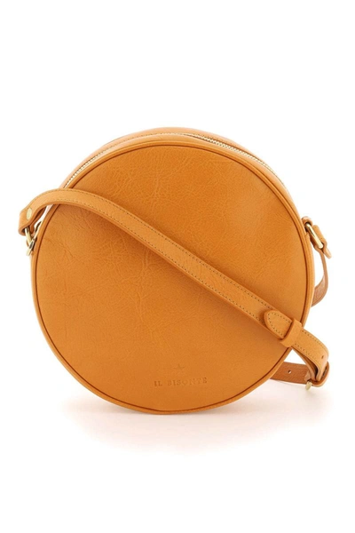 Shop Il Bisonte Volonata Leather Crossbody Bag In Orange