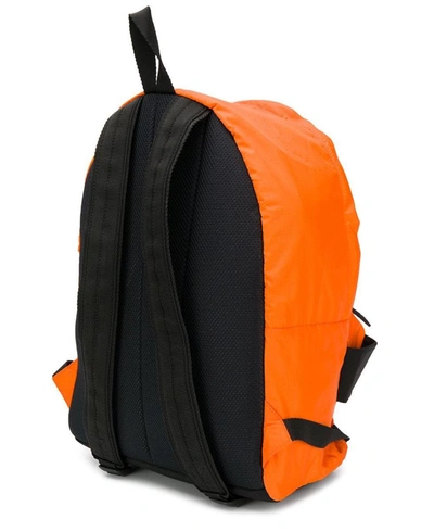 Shop Heron Preston Ctnmb Dots Fanny Backpack In Orange