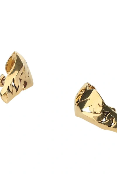 Shop Alexander Mcqueen Earrings In Gold