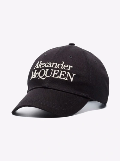 Shop Alexander Mcqueen Hats In Black&amp;white