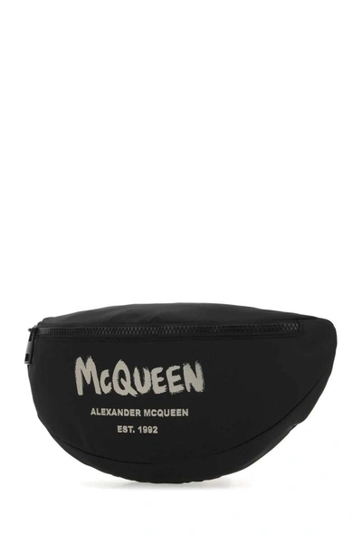Shop Alexander Mcqueen Marsupi In Black