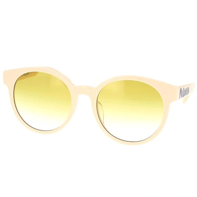 Shop Alexander Mcqueen Sunglasses In White