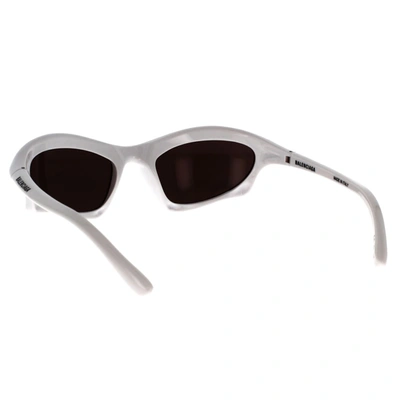 Shop Balenciaga Sunglasses In White