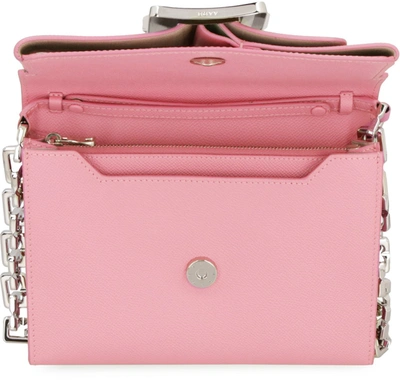 Shop Boyy Leather Clutch In Pink