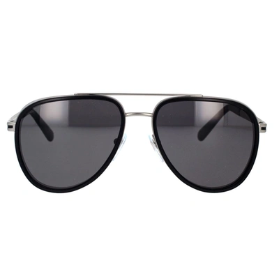 Shop Bvlgari Sunglasses In Gunmetal