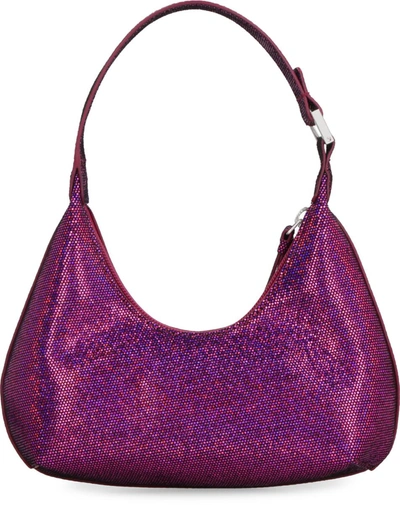 Shop By Far Baby Amber Shoulder Bag In Fuchsia