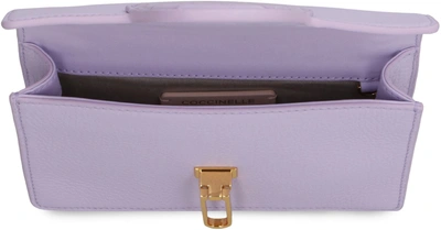 Shop Coccinelle Nico Leather Handbag In Lilac