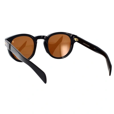 Shop David Beckham Eyewear By  Sunglasses In Black