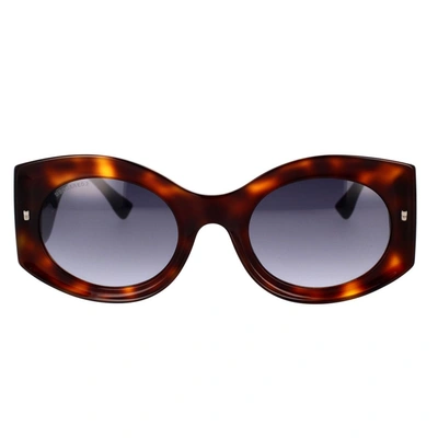 Shop Dsquared2 Sunglasses In Havana