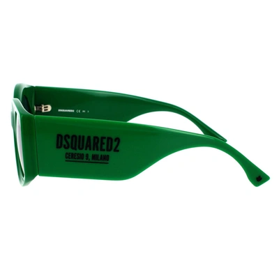 Shop Dsquared2 Sunglasses In Green