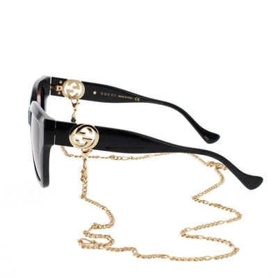 Shop Gucci Eyewear Sunglasses In Black